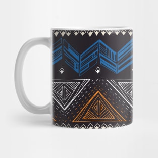 Geometric ornamental pattern,ethnic tribal print Mug